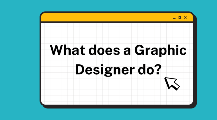 What does an graphic designer do?